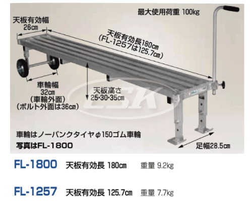 HARAX ハラックス フミラック 踏台 fl-1800 fl-1257