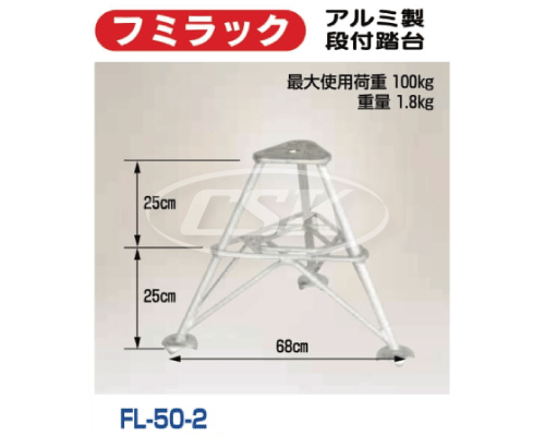 HARAX ハラックス フミラック 踏台 室内 fl-50-2 fl-75-3