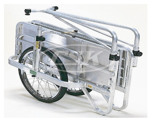 H-Ⅲ ハンディキャンパー アルミ製折り畳み式リヤカー