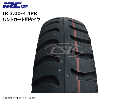 irc 井上ゴム 荷車用タイヤ 3.00-4