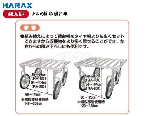 HARAX ハラックス 楽太郎 ra-100 ra-100n ra-200 ra-200n